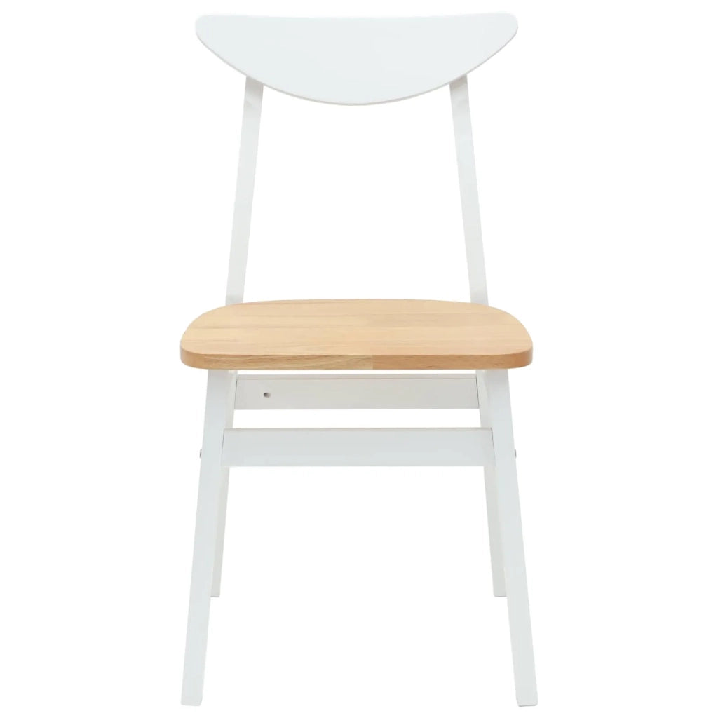 Sedie da pranzo 2 pcs Bianco 42 x 47.5 x 81 cm
