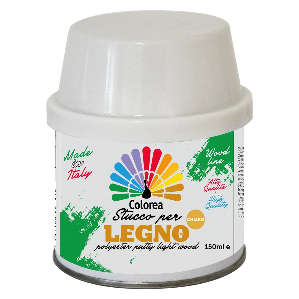 STUCCO PER LEGNO 'COLOREA' ml 150 - scuro  - COLOREA