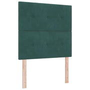 Testiera | Testata Verde Scuro 80 cm Velluto