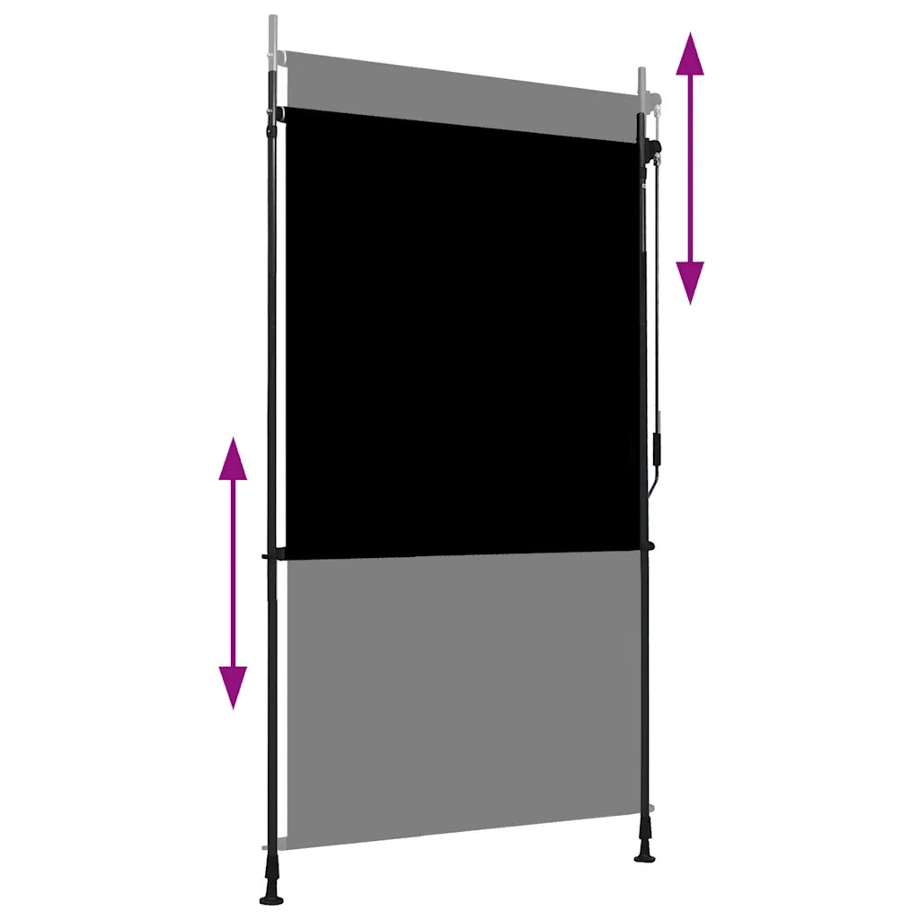 Tenda a rullo | Tenda avvolgibile per Esterni 120x270 cm Antracite
