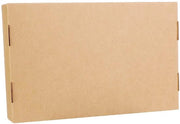 Scatole di Carta 12 pezzi - Carta Kraft - Scatola di Cartone vuota - Con Fermo - 18x11,5x3,3 cm - Adatto per Feste