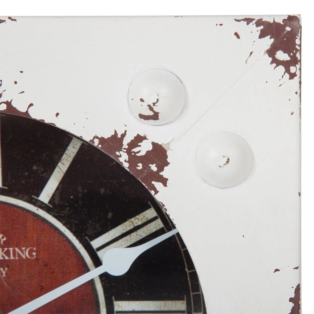 Orologio da tavolo bianco 20x20 cm