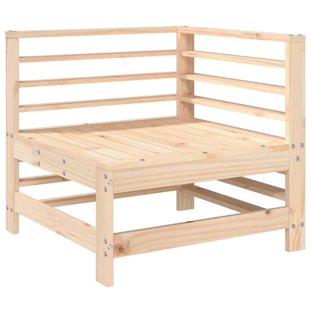 Set Salotto da Giardino 5 pz | Set di Mobili da Esterno in Legno Massello di Pino