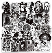 Sticker acqua-resistente 50 pezzi - Sticker PVC decorativo - Decalcomanie graffiti decorativa - Sticker per scrapbooking - Facili da rimuovere - Sticker decorativi