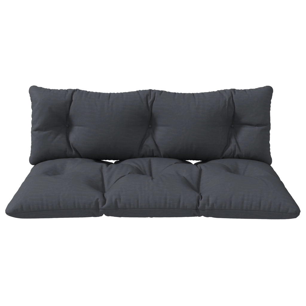 Set di 2 cuscini per divano da esterno ¨C Minimal ¨C polipropilene grigio 50x50cm