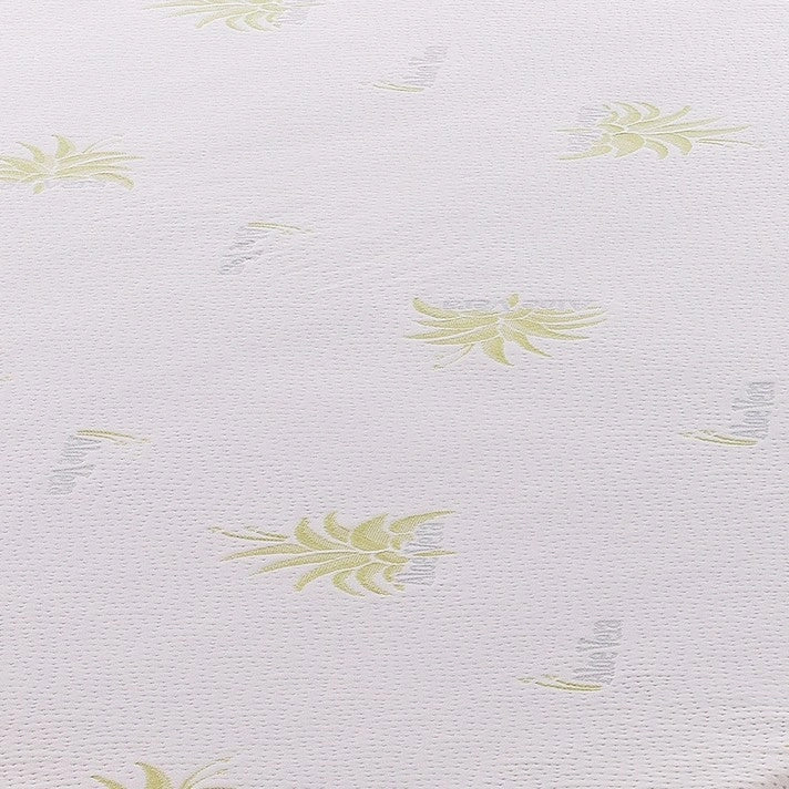 Topper Matrimoniale 160x200 in memory foam 10 cm con rivestimento in aloe vera sfoderabile