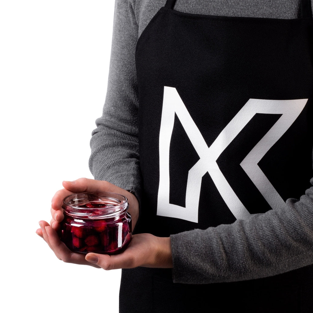 KADAX Barattoli di vetro Denia 250ml 50 pezzi 82mm + coperchio "Vaso con miele"