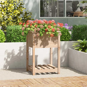 Fioriera con Mensola 54x54x81 cm in Legno Massello di Pino 823773