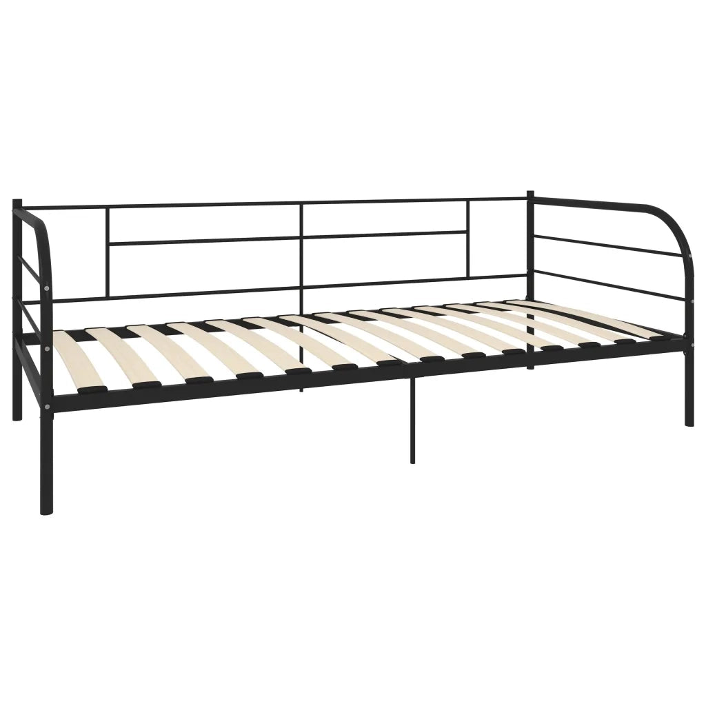 Telaio Divano letto | Sof¨¤ letto | Letto singolo Nero in Metallo 90x200 cm