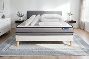 Pacchetto letto completo - Materasso 160x200cm + Box spring con doghe (kit) + 2 cuscini + Piumino - Actiflex Night