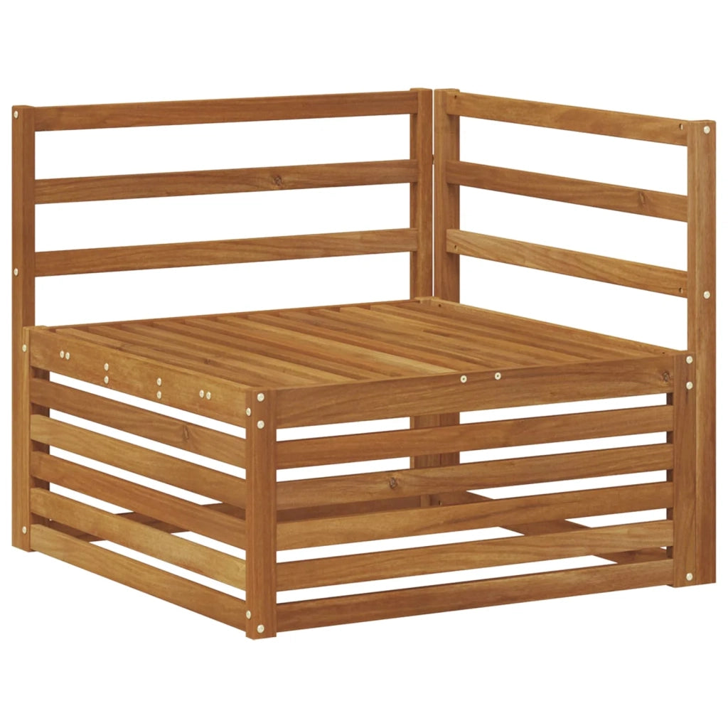 Set divani 11 pcs Naturale Legno di Acacia Massello 3374249
