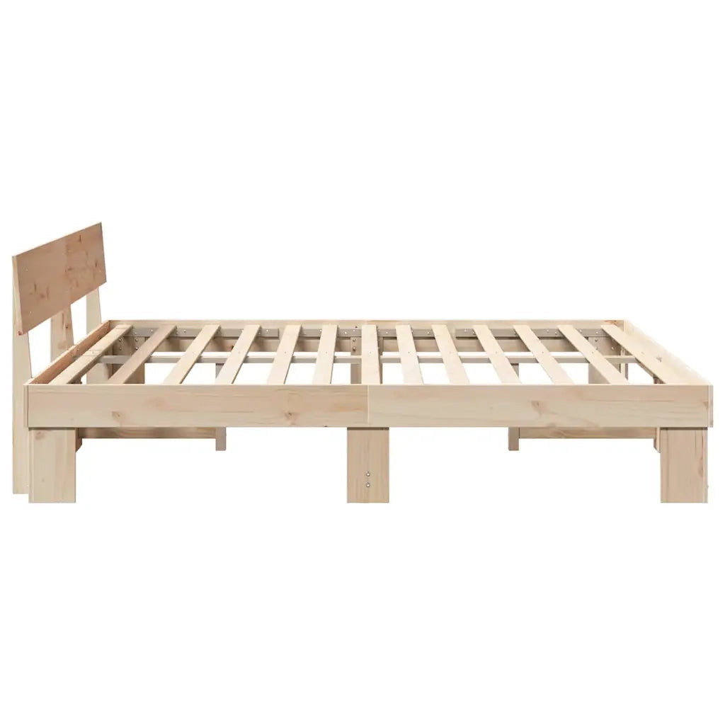 Struttura del letto Naturale 180 x 200 cm Pino massello