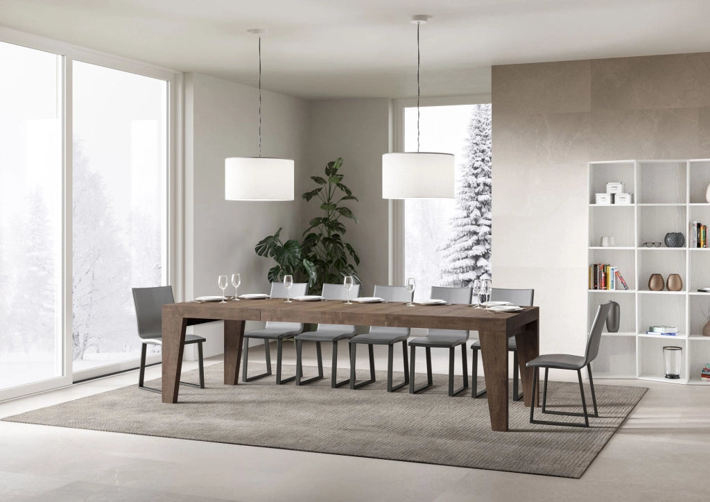 Tavolo Allungabile 180/440x90x77 cm Naxy Premium Noce