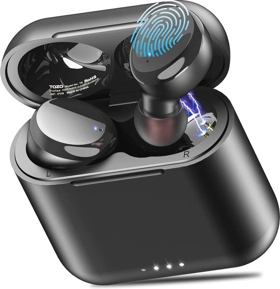 Orecchini Infradito Bluetooth con Controllo Tattile e IPX8 Impermeabili