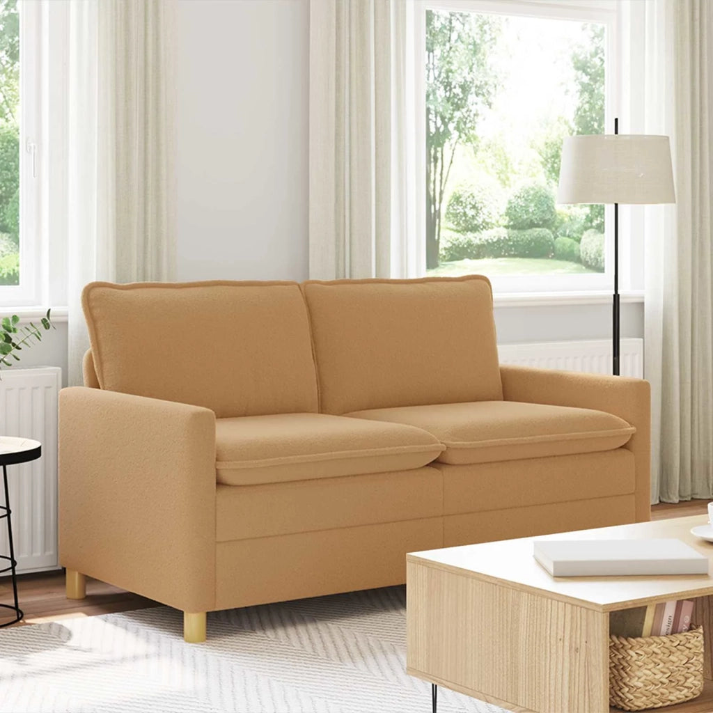 Divano Beige 156 x 81 x 87,5 cm Tessuto 42028854