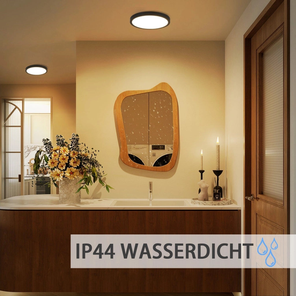 ZMH Lampada da soffitto plafoniera LED moderna 17cm per soggiorno cucina corridoio balcone camera letto