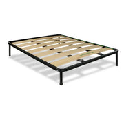 Rete ortopedica 160X190 7 doghe in betulla con 4 piedi |100% MADE IN ITALY| struttura in acciaio con angoli anti infortunistici e anti cigolio, altezza 34 cm