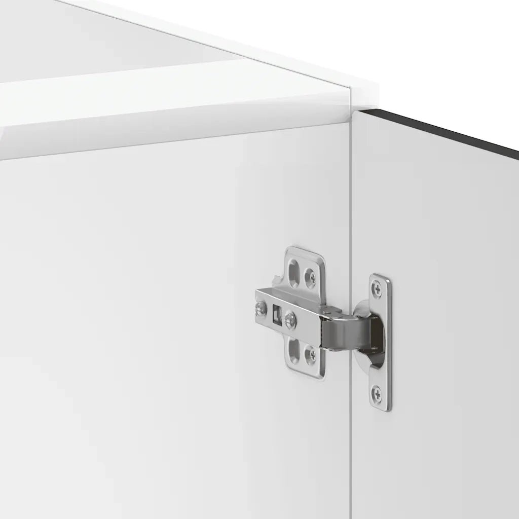 Mobile Base Lavello Lucca Nero in Legno Multistrato 853678