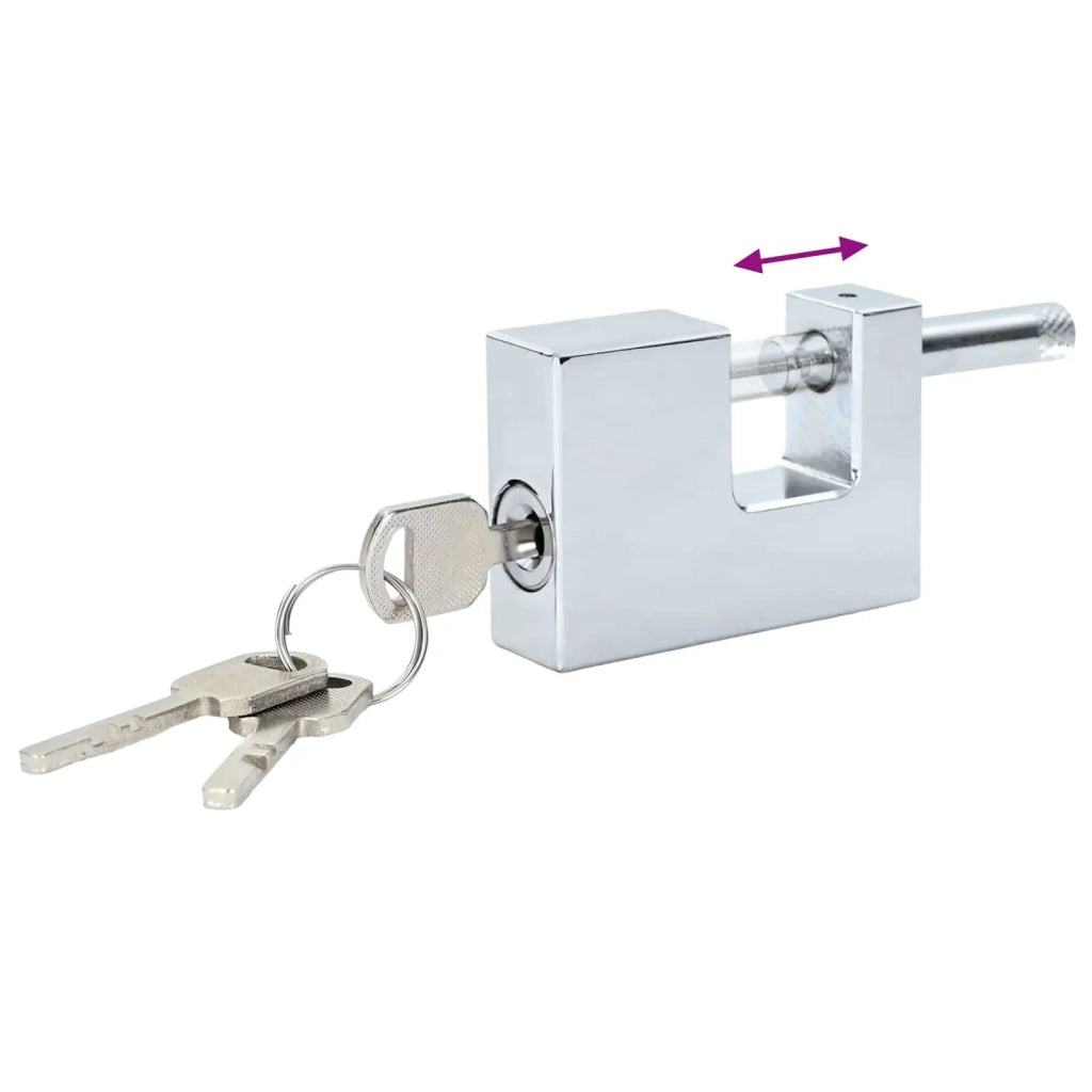 Lucchetto 2 pz Argento Acciaio CFW9540172