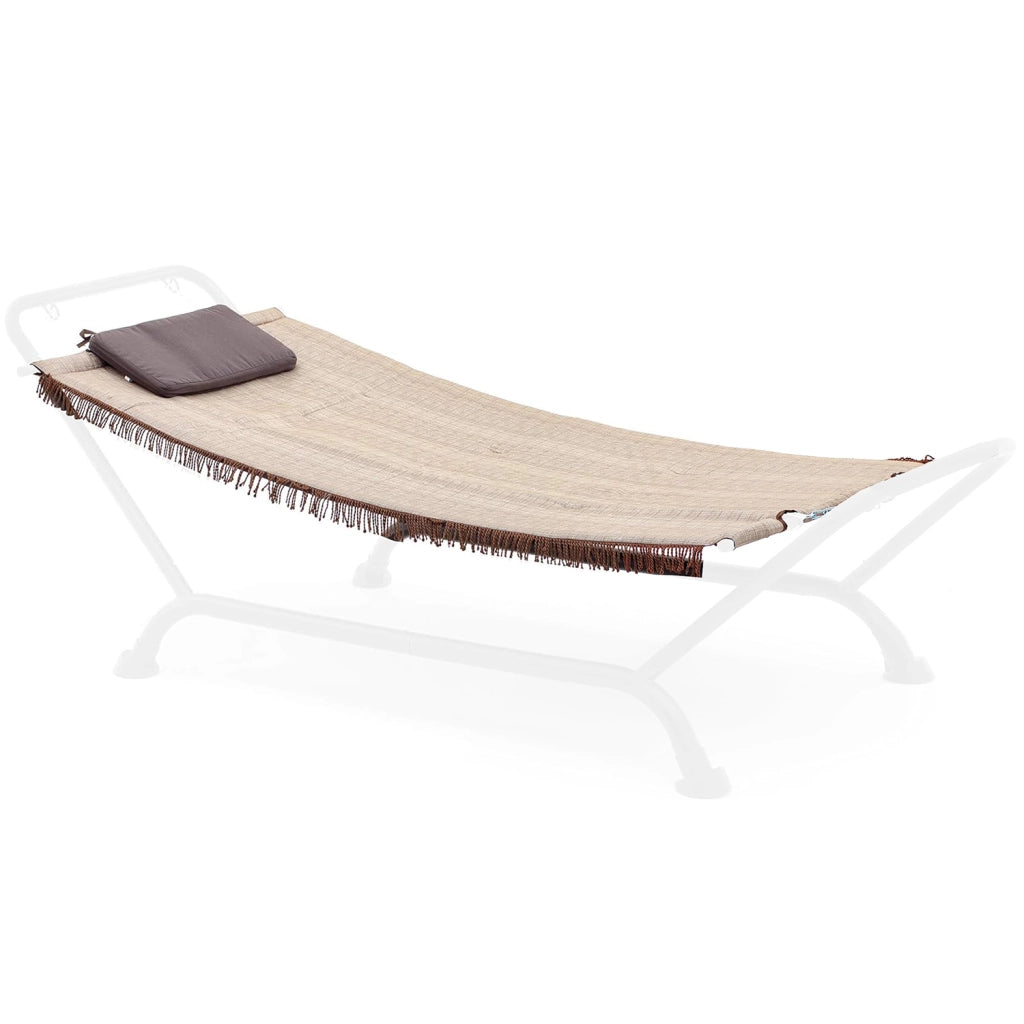 Marvin Cuscino di Ricambio per Amaca Bali Sospesa Tessuto Morbido Imbottito Resistente Colore Beige