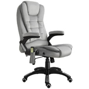 Poltrona da ufficio massaggiante con riscaldamento e funzione relax ¨C Minimal ¨C Grigio