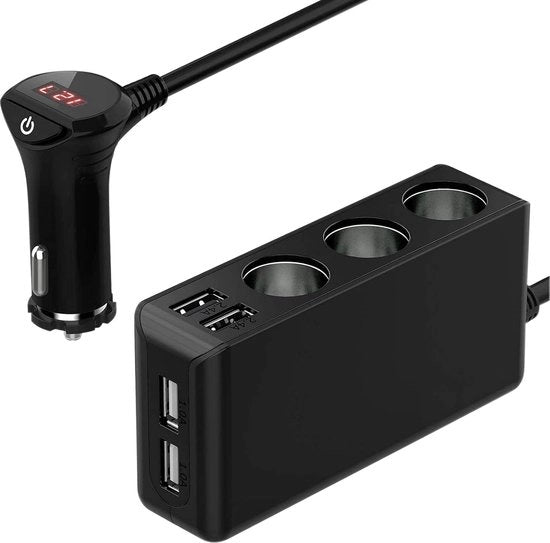 Accendisigarette a doppia funzione - Caricatore automatico Accendisigarette - Accendisigarette con caricatore USB - Accendisigarette
