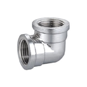 GOMITO A 90  ° FF IN OTTONE CROMO IBP- 3/8- IBP- pezzi 10