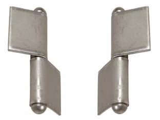 CERNIERE FISCE ALA MEDIA ART.240- - mm. 60x56 DX - 20 pezzi COMBI