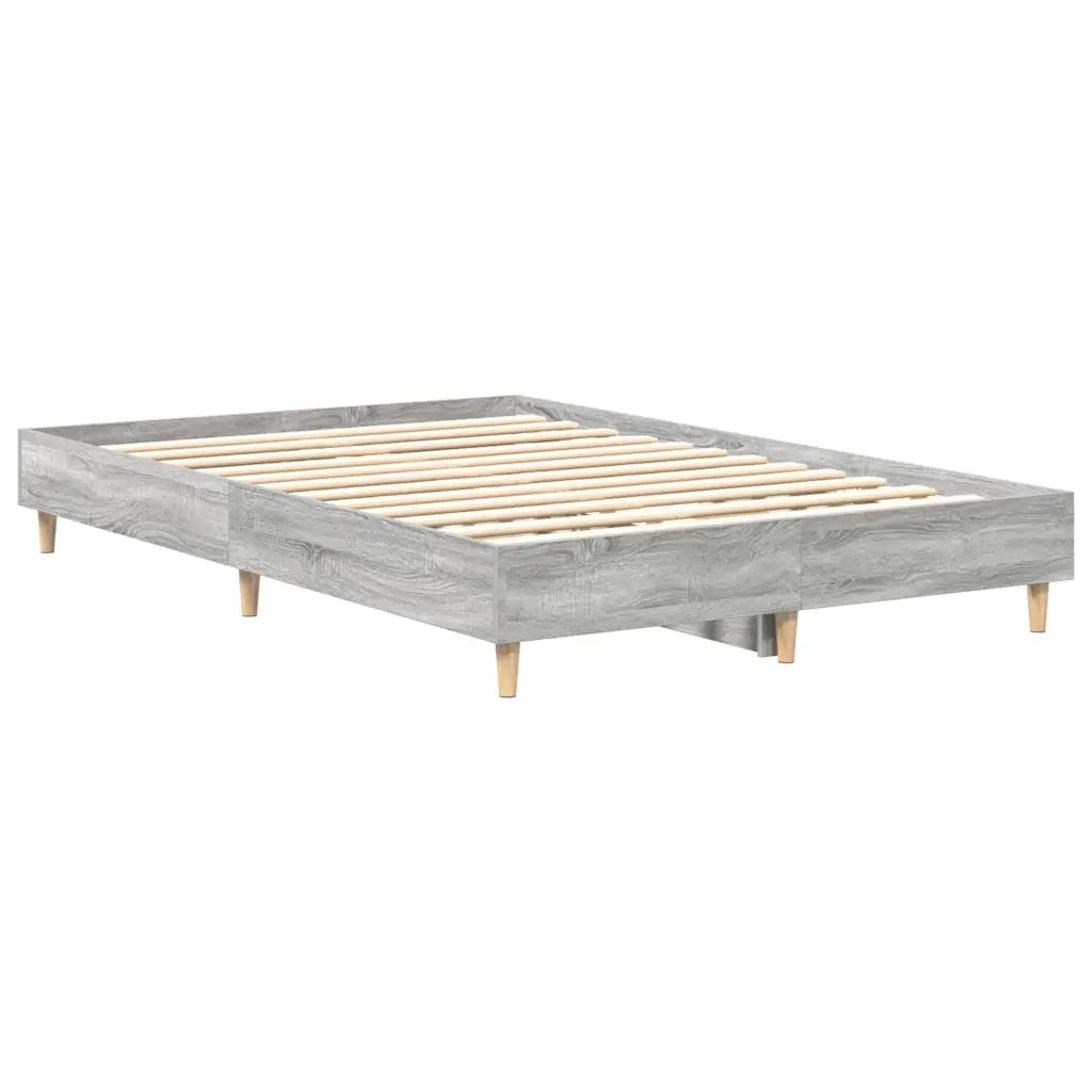 Giroletto senza Materasso Grigio Sonoma 140x190cm in Truciolato 861062