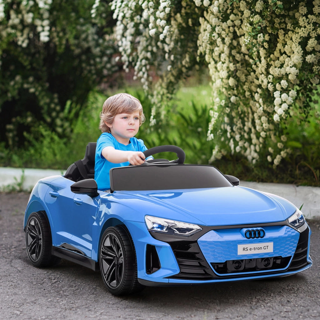 Auto Elettrica per Bambini ¨C Minimal ¨C Blu e Nero 103x58x41 cm