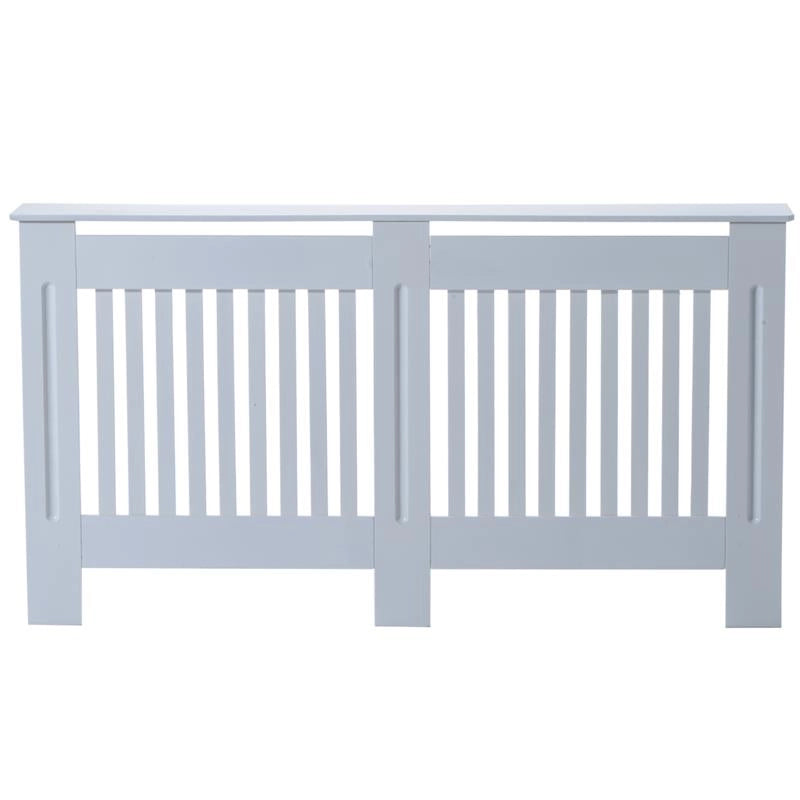 COPRITERMOSIFONE 152 X 19 X 81 CM IN LEGNO MDF BIANCO