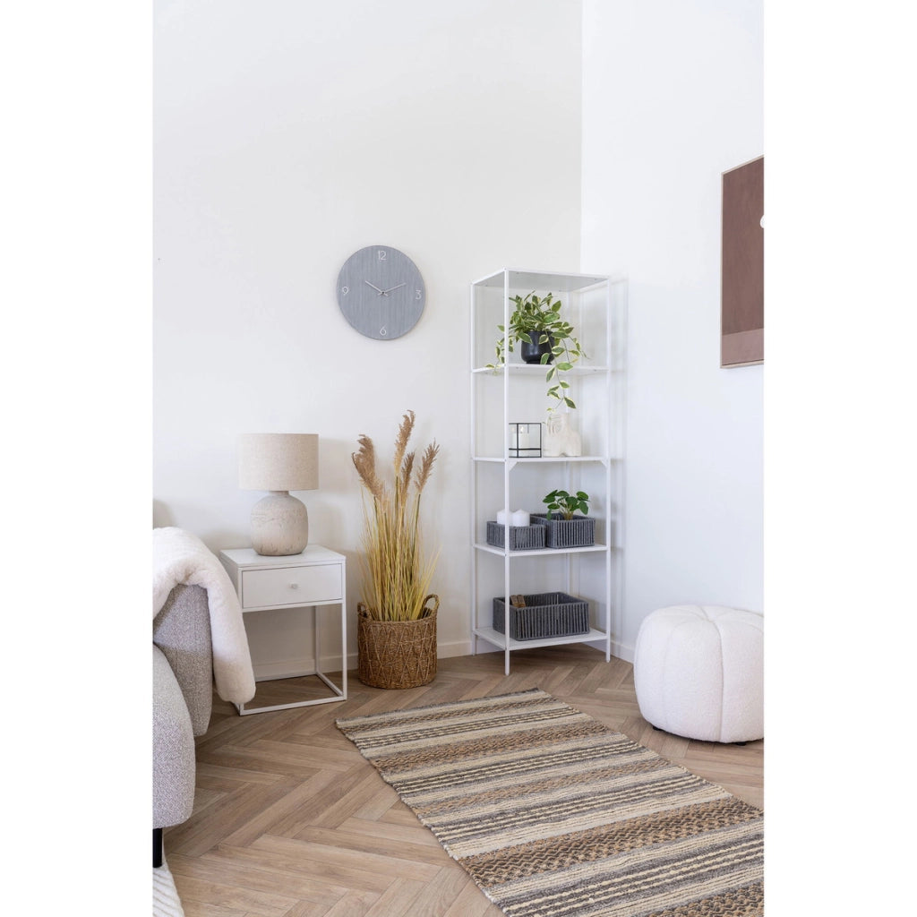 Libreria Vita, Bianco, Metallo, 36x51x170 cm