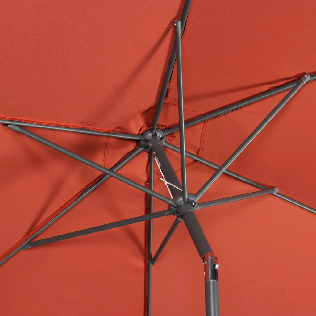 Ombrellone rotondo, ø3m, terracotta