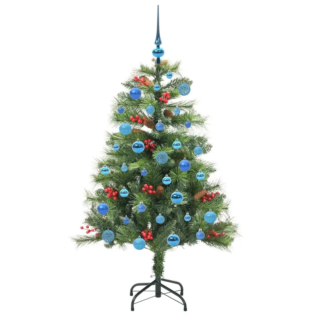 Albero di Natale artificiale Verde 150 cm PVC e Metallo 3395132