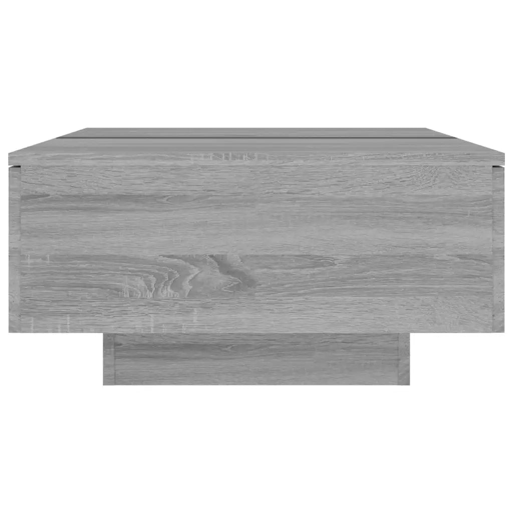 Tavolino da Salotto-Tavolino da soggiorno-Tavolo Grigio Sonoma 90x60x31 cm Legno Multistrato