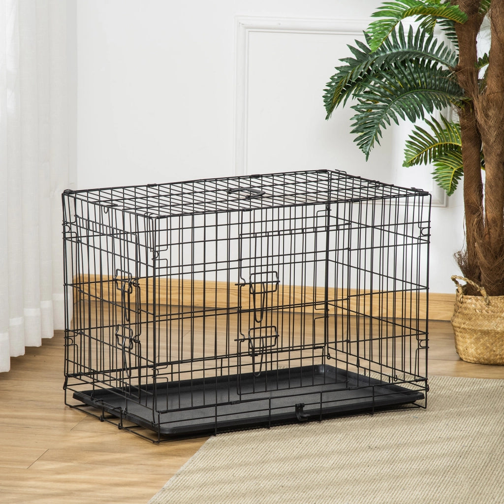 Gabbia Cane Trasporto ¨C Zephmum ¨C Nero 60x40x50 cm