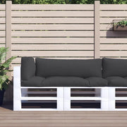 Cuscini per Pallet 3 pz Neri in Tessuto Oxford 360951