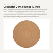 Mat di Supporto Antiscivolo 12 Pollici - Mat di Piatto - Mat di Supporto per Dischi - Panno Antiscivolo - Resistentente allo Shock - Diametro 295mm - Diametro 295mm - Diccia 3mm