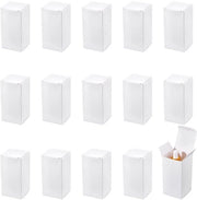 60 confezioni di cartone bianco in bulk, 2 x 2 x 4 pollici, con coperchi, confezioni di cartone per regali in polistirolo riutilizzate