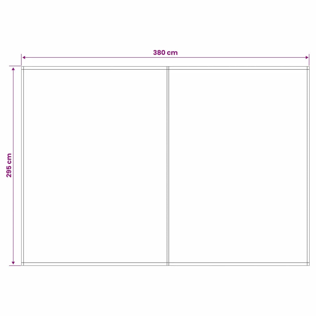 Telo di ricambio per tenda da sole Multicolore 400 × 300 cm 3444295