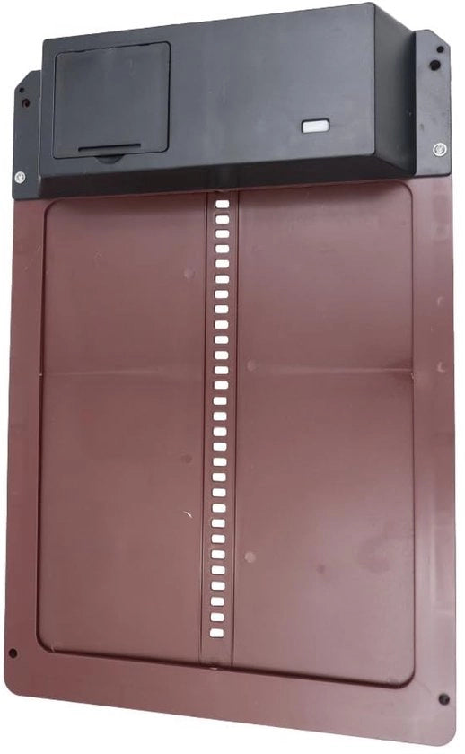 Porta automatica per pollaio - Sensore di luce - Impermeabile - Apertura automatica - Sicurezza - Facile da usare - Dimensioni 35,5 x 24,5 cm - Porta per pollaio