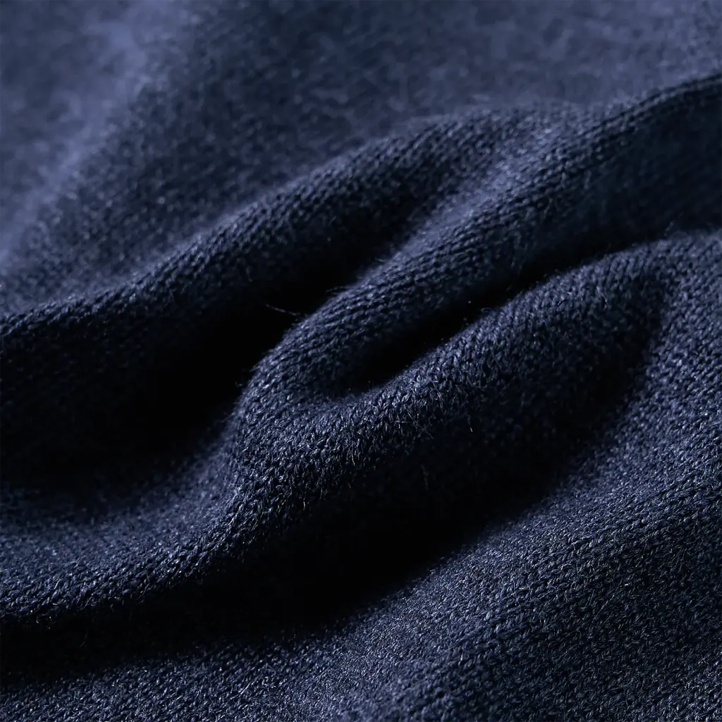 Maglione per Bambini Lavorato a Maglia Blu Marino 116 14501