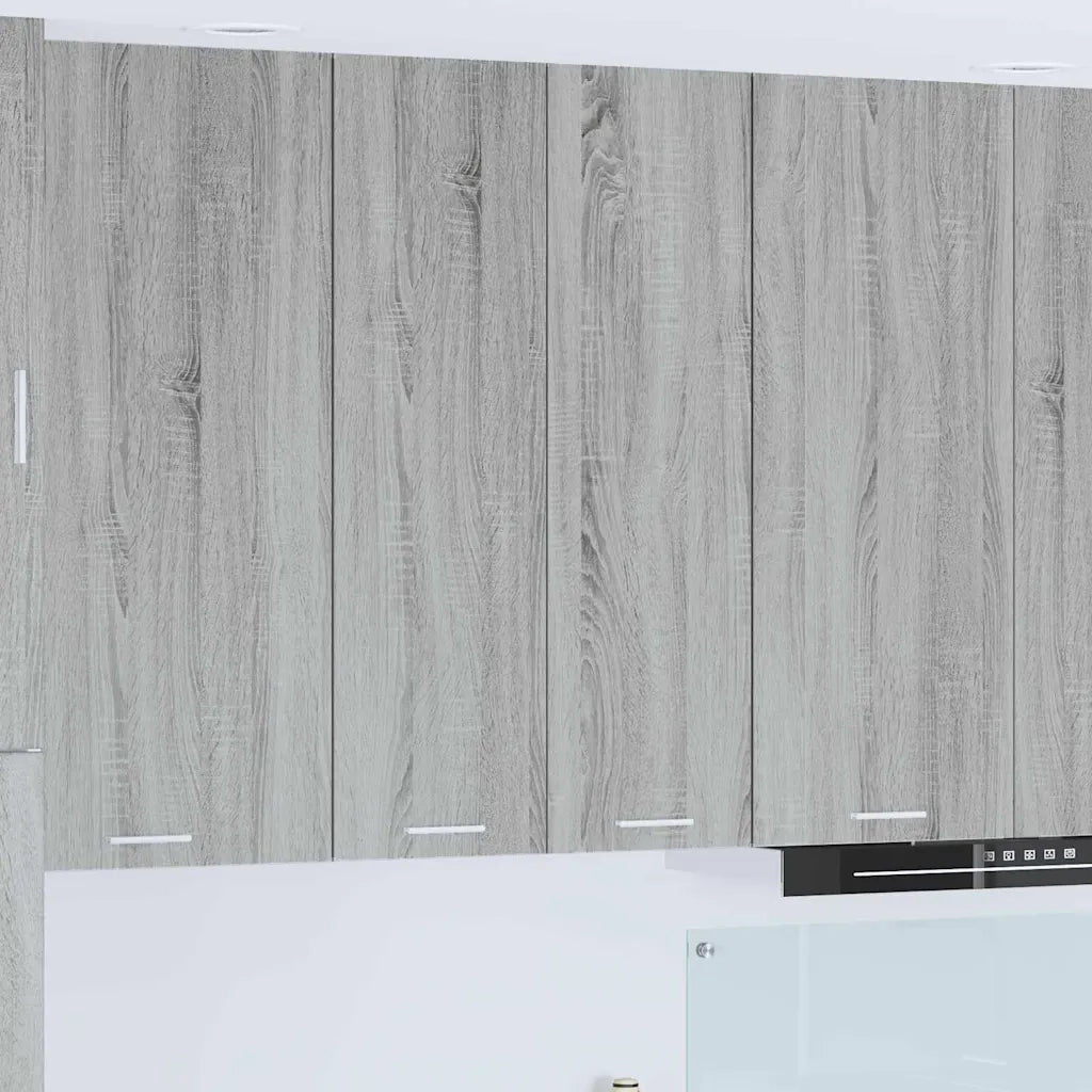 Armadio pensile con porta Grigio Sonoma 60 x 31 x 100 cm 884359