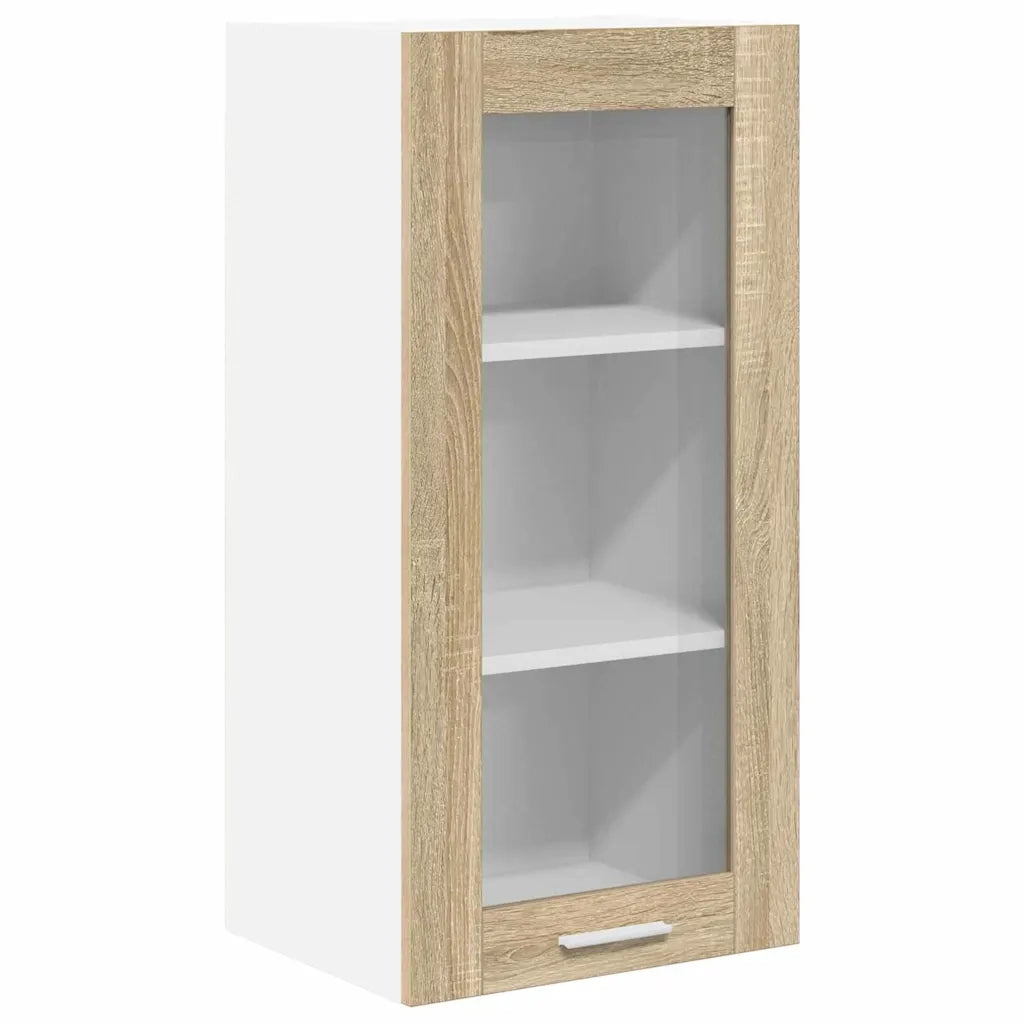 Armadio pensile Rovere Sonoma 40 x 31 x 80 cm Legno multistrato 884302