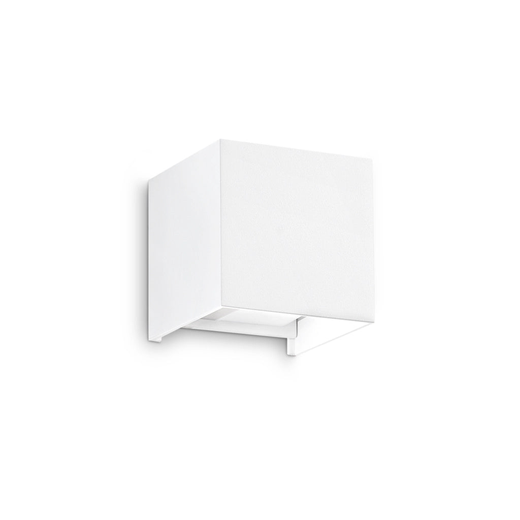 Applique Per Esterno Atom 2 Luci Led Integrato Bianca
