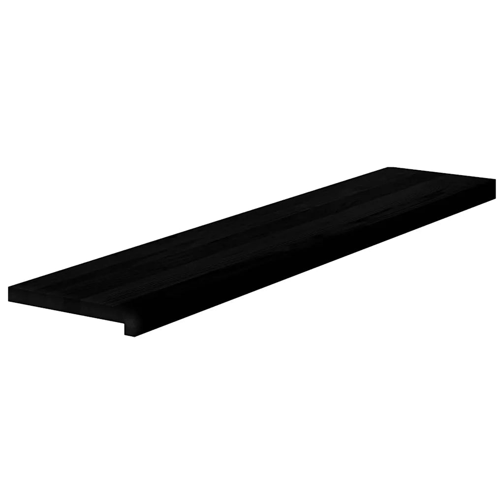 Gradini 4 pz Marrone Scuro 120x25x2 cm Legno Massello Rovere