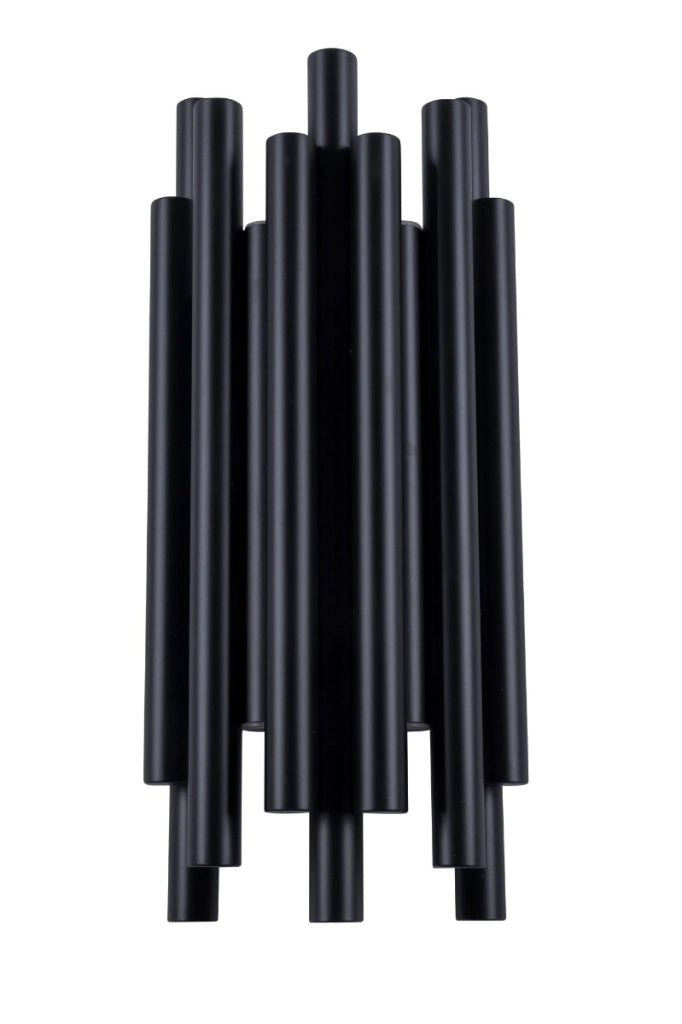 Applique moderna nera tubi ORGANIC LED 8W Maxlight W0286
