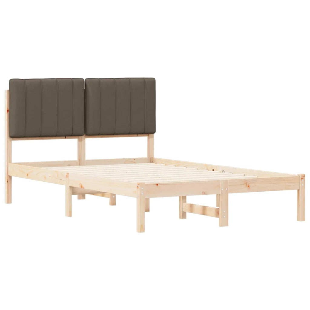Letto con Testiera Rivestita Talpa 120 x 190 cm 878067