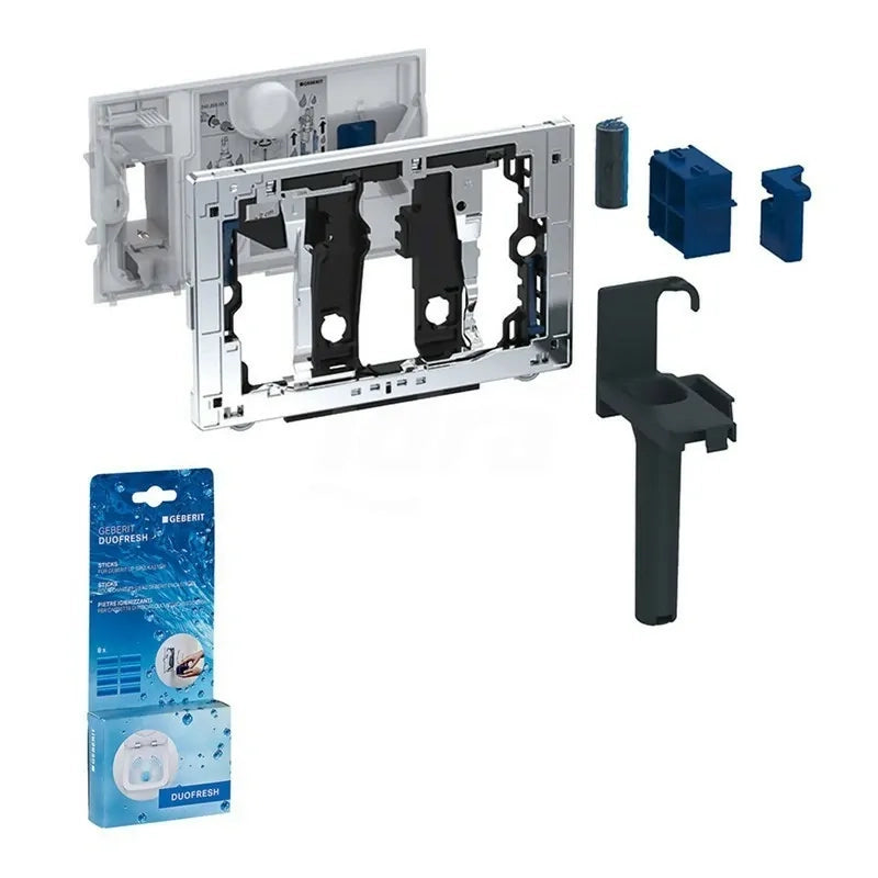 SISTEMA DUOFRESH CON IGIENIZZANTE PER SIGMA 8 placca cassetta GEBERIT 115.063.21.1