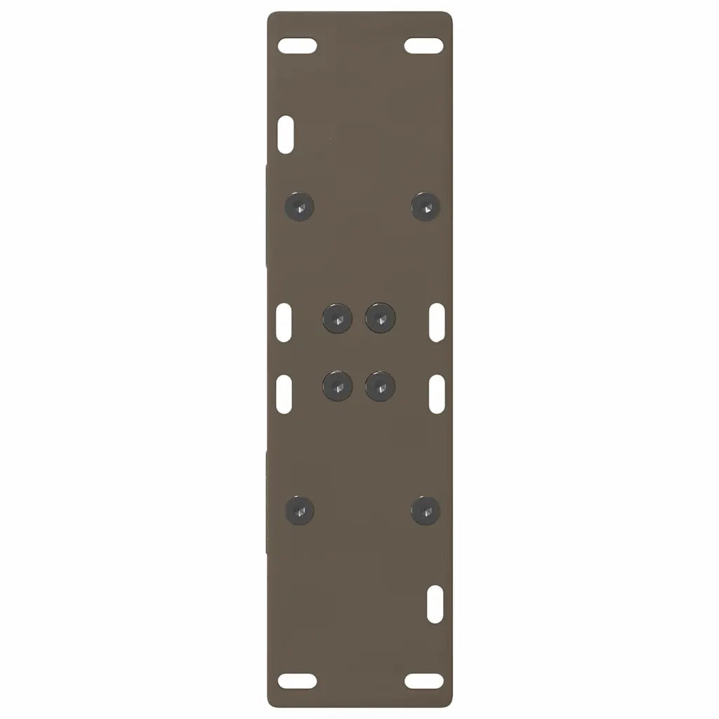 Gambe per tavolo da pranzo a forma di A 2 pz 60x(72-73) cm in acciaio 4012851